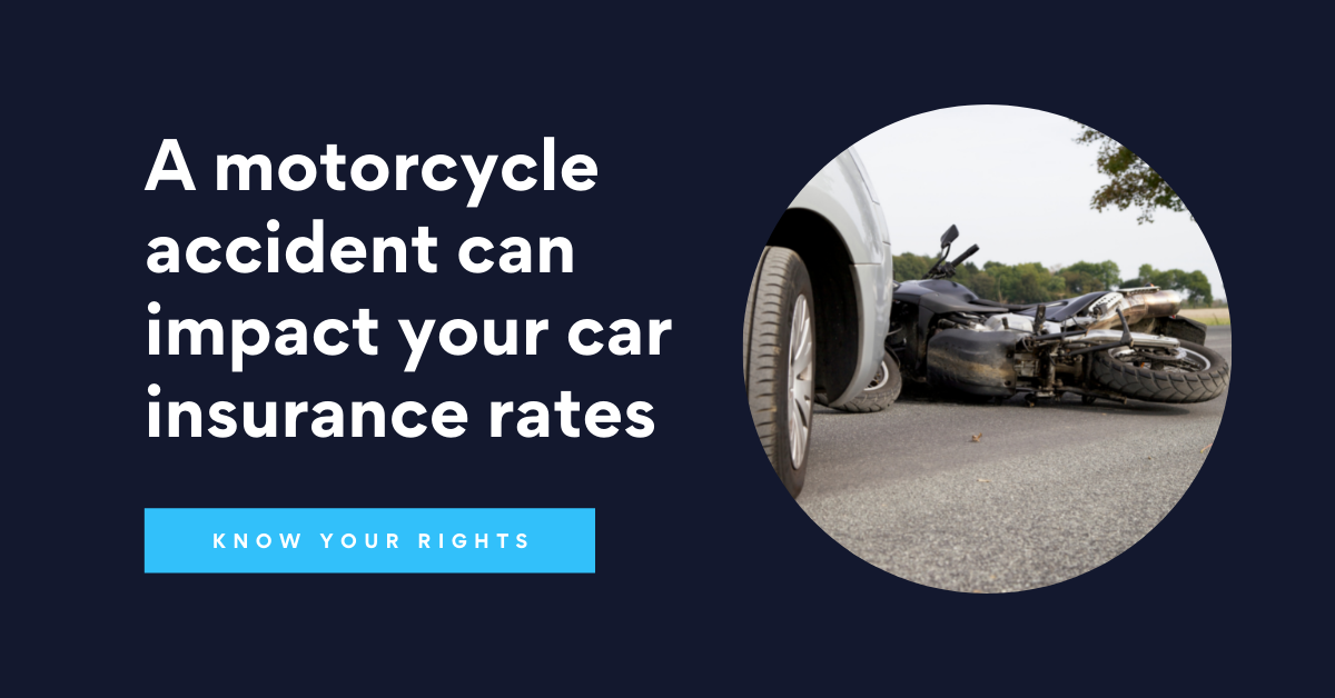 Does a Motorcycle Accident Affect Car Insurance?